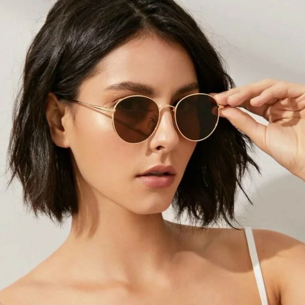 Gold Frame Sunglasses
